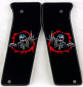Skully Up Yours SPD Custom 1911 Pistol and Paintball Marker Grips